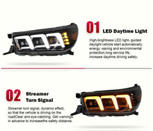 Carregar imagem no visualizador da galeria, Full LED Headlights Assembly For Toyota Hilux 2015-2020
