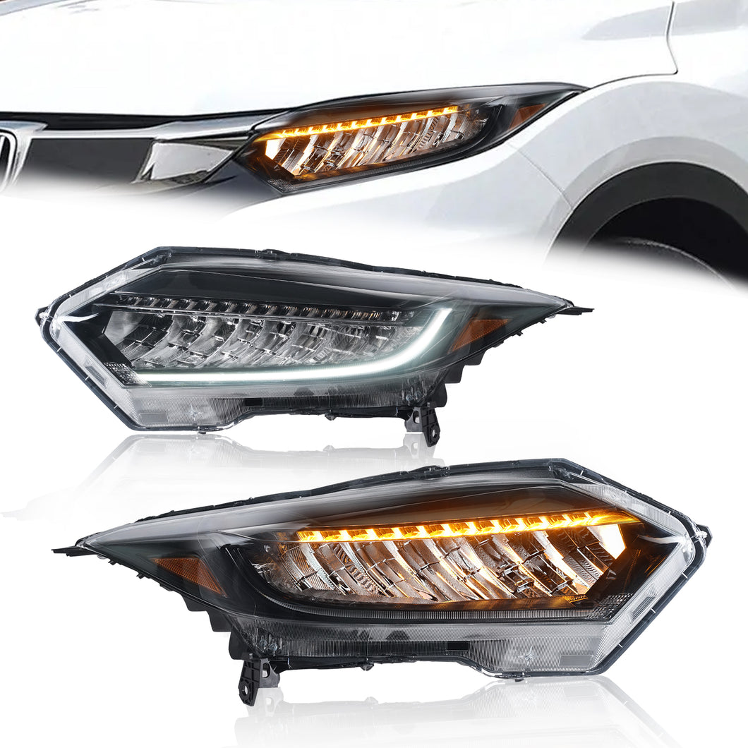 Full LED Headlights Assembly For Honda Vezel HRV 2013-2021