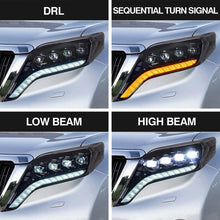 Загрузить изображение в средство просмотра галереи, Full LED Headlights Assembly For Toyota Prado 2014-2017
