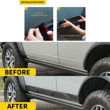 Load image into Gallery viewer, Body Side Door Molding Cover Trim Protector For Ford Bronco 2021-2023 4 Doors,6PCS

