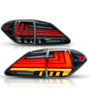 Full LED Tail lights Assembly For Lexus RX270 RX300 RX350 RX450H 2009-2015