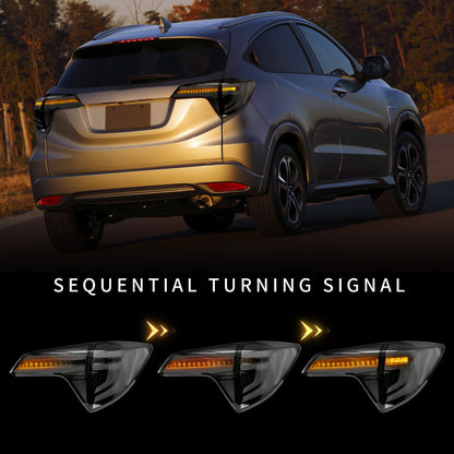 Full LED Tail Lights Assembly For Honda Vezel HRV 2013-2021