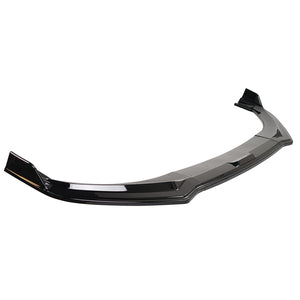 Front Bumper Lip Spoiler For Ford Mustang Mach-E 2021 2022 (Glossy Black)