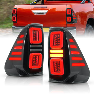 Full LED Tail Lights Assembly For Toyota Hilux 2015-2022