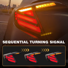 Carregar imagem no visualizador da galeria, Full LED Tail Lights Assembly For 10th Gen Honda Civic Sedan 2016-2021
