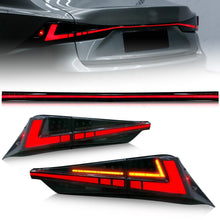 Carregar imagem no visualizador da galeria, Full LED Tail Lights Assembly For Lexus IS250 2013-2017,with middle through light
