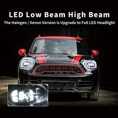 Full LED Headlights Assembly For Mini R60 2010-2016
