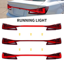 Carregar imagem no visualizador da galeria, Full LED Tail Lights Assembly For Lexus IS250 2006-2012,with middle through light
