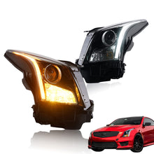 Carregar imagem no visualizador da galeria, Full LED Headlights Assembly For Cadillac ATS 2014-2018, 1Pair
