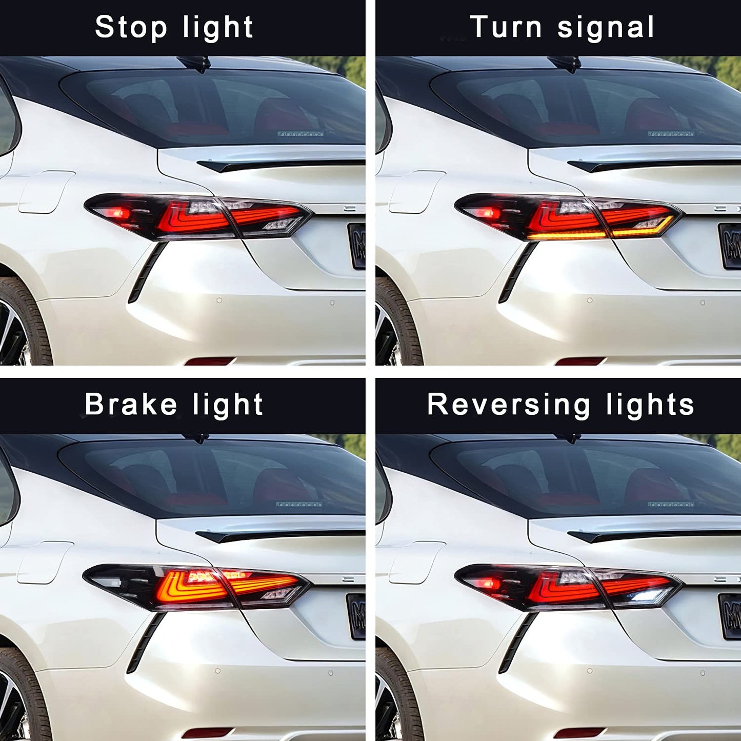 Vollständige LED-Rücklichter für Toyota Camry 2018-2022