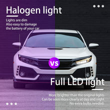Загрузить изображение в средство просмотра галереи, Full LED Headlights Assembly For 10th Gen Honda Civic 2016-2022
