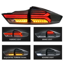 Carregar imagem no visualizador da galeria, Full LED Tail Lights Assembly For Honda City 2014-2020
