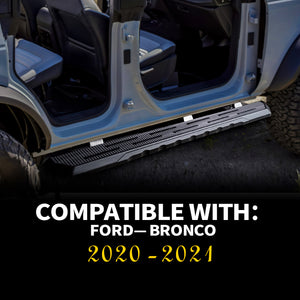 Running Boards For Ford Bronco 2021-2023 4 Door