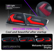 Load image into Gallery viewer, Full LED Tail Lights Assembly For Mitsubishi Lancer EVO X 2008-2020
