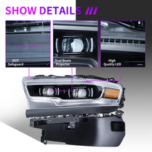 Загрузить изображение в средство просмотра галереи, LED Projector Headlights Assembly For Dodge Ram 1500 2019-2022 (OE Style)
