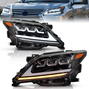Full LED Headlights Assembly For Lexus LX570 2013-2015