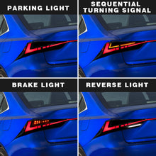 Carregar imagem no visualizador da galeria, Full LED Tail Lights Assembly For Lexus IS250 2013-2017,with middle through light
