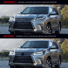 Load image into Gallery viewer, Full LED Headlights Assembly For Lexus LX570 2013-2015
