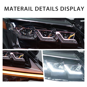 Full LED Headlights Assembly For Lexus LX570 2013-2015