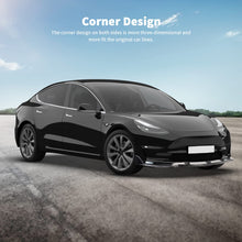 Загрузить изображение в средство просмотра галереи, Front Bumper Lip Spoiler For Tesla Model 3 2017-2022（Glossy Black）
