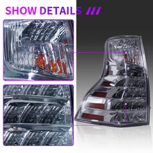 Carregar imagem no visualizador da galeria, Full LED Tail Light Assembly For Lexus GX400/GX460 2010-2023 Toyota Prado 2010-2020, OE Style
