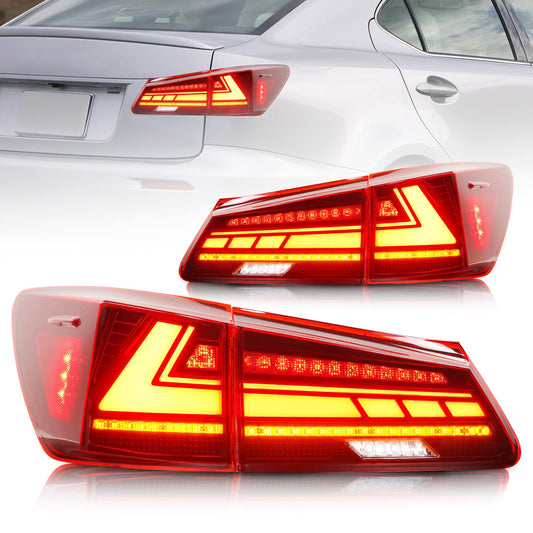 Vollständige LED-Rücklichter für Lexus Sedan IS250/IS350/IS220d/ISF 2006-2012