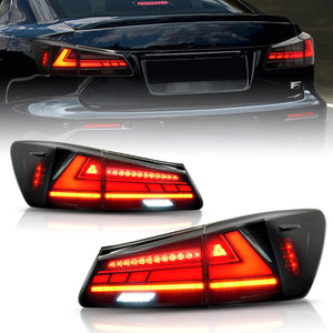 Full LED Tail Lights Assembly For Lexus Sedan IS250 2006-2012