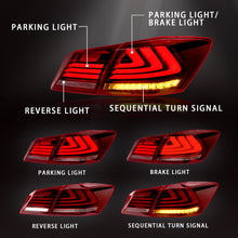 Carregar imagem no visualizador da galeria, Full LED Tail Lights Assembly For 9th Gen Honda Accord 2013-2015
