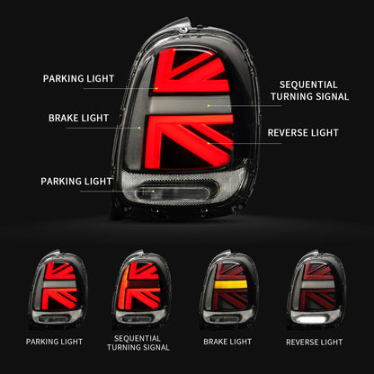 Full Tail Lights Assembly For Mini F55-59 2014-2021