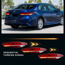 Carregar imagem no visualizador da galeria, Full LED Tail Lights Assembly For Toyota Camry  2018-2022
