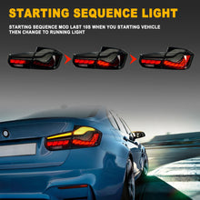 Загрузить изображение в средство просмотра галереи, Full LED Tail Lights Assembly For BMW 3 Series F30 F35 2013-2018,Smoked
