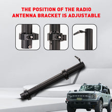 Carregar imagem no visualizador da galeria, Antenna Bracket/Flagpole Bracket For Ford Bronco 2021-2023
